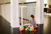 Picture of Lindam - 04448501 - "Sure Shut" saugos barjero prailginimas - 14 cm - baltas                                                                          